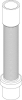 JU/BOSCH Ersatzteil TTNR: 87186418790 Schlauch l = 315 mm