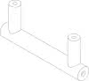 BOSCH Ersatzteil TTNR: 8735300120 Rohrleitung 35x1,5 gerade
