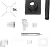 BOSCH Abgaszubehör FC-Set80-C93x (oben) Grundbausatz C93x, d:80/125-110mm