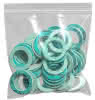 airfit Faserdichtung 24x17x2mm, 50 Stück für Heizung, Abwasser, Gas, Trinkw.