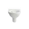 LF T-WC wandh. PRO 530x360 spülrandlos offene Befestigung weiß