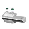 Simplex Ventilhahnblock Variodesign m.Th Kopf TC-D1,3/4" Eurokonus,F12161 verchr.