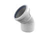 Wavin Bogen AS+ DN 70 15 Grad