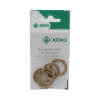 KÖRO 5x Novapress 850-Ring 46x55x3 mm f. 1 1/2" Gaszähleranschl., DVGW, HTB
