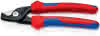 Kabelschere L.160mm Mehrkomp.-Hüllen KNIPEX