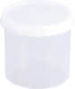 Dose 500ml m.Schraubdeckel rd.natur