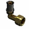 comfort-press-Metall-Winkelverschraubung A20 90 Grad 25mm x DN 25 (1") IG