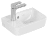 VB Handwaschbecken O.novo 434236 360x250 x145mm Eckig Weiß Alpin