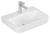 VB Handwaschbecken O.novo 434450 500x370 x160mm Eckig Weiß Alpin