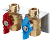 OVENTROP-Anschlussset für "Regudis W-HTF HT", 2er Set