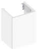 KE WTU X-Line 33122, 1-trg.,Anschl.,li., inox/Glas inox, 460x605x380mm