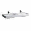 LF DWT PRO S 465x1200x175 1 Hl. je Becken m.Ül. weiß