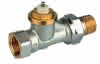 Resideo Thermostatventilkörper SX Messing vernickelt, Durchgang, 1/2''