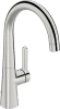 HA EHM WT-Batt. HANSADESIGNO Style 5103 Zugst.Ablgarn. Ausld. 167 mm DN15 chr