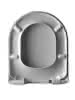HARO WC-Sitz Wave SoftClose ws. Steckscharnier Edelstahl C0702G