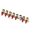 FL Absperrkugelhahn-Set Durchgang 8 X Dn20