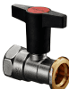 OVENTROP-Pumpenkugelhahn "Optibal P" ohne Sperrventil,DN32,1 1/4 x G1 1/2",Ms