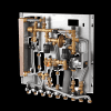 OVENTROP-Wohnungsstation "Regudis W-HTF" m.HT-Abgang,m.Mischer,17l/min,kupfergel.