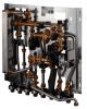 OVENTROP-Wohnungsstation "Regudis W-HTF" m.HT-Abgang,m.Mischer,15l/min,nickelgel.