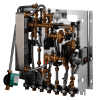 OVENTROP-Wohnungsstation "Regudis W-HTF" m.Zirk.,m.Mischer,17 l/min,WT nickelgel.
