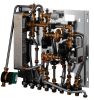 OVENTROP-Wohnungsstation "Regudis W-HTF" HT",m. Zirk,m. Mischer,17 l/min,WT nick