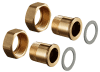 OVENTROP-Tüllenanschluss-Set 3/4",Set=2 Tüllen m. AG,flachdicht,m. ÜM