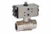 Automatik-Gewindekugelhahn Messing AKP 964-1 1/4"-DAD42