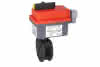 Automatik-Flanschkugelhahn Stahlguss AKE 79S-32-16-S20 24V-240V AC/DC