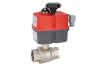 Automatik-Gewindekugelhahn Messing AKE 964-3/8"-H10 85V-240V AC/DC