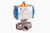 Automatik-Dreiwege-Gewindekugelh Niro AKP 630ET-1 1/2"-GTE110 m. T-Bohrung