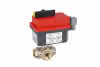 Automatik-Dreiwege-Gewindekugelh Messing AKE 137-2"T-S55 24V-240V AC/DC