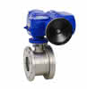 Automatik-Flanschkugelhahn Edelstahl AKE 79E-150-16-SQ60 230V/50Hz