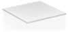 KE Abdeckplatte Edition 11 31324, Cristallinglas, 1061x3x524mm, weiß