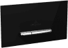 VB Betätigungsplatten ViConnect 922160 2 53x145x15mm Eckig Glass Glossy Grey