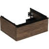 GE iCon Unterschrank für WT, 1 Schubl. 59,2x24,7x47,6cm, Nussbaum hi./Gr. Lava