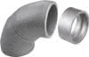 BOSCH Zubehör Wohnungslüftung BEPP 125-1 Bogen 90 Gr teilbar, d:125 mm, VPE: 1 ST