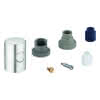 GROHE Metallgriff 47984 DN 15 Mengengriff mit EcoButton supersteel