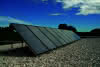SOLARFOCUS FLACHDACHBEFESTIGUNGSMAT. FDA-3W KIESWANNE 45° WAAGRECHT