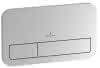 VB Betätigungsplatten ViConnect 922490 2 53x145x10mm Eckig Black Matt