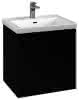 VB Waschbeckenunterschränke Subway 3.0 C 57801 572x576x462mm Eckig Volcano Black