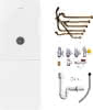 BOSCH Gas-BW-Basic-Paket BOPA GC-B5307 GC5300i WM 24/100S + waagr. Anschluss