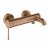GROHE EH-Wannenbatterie Essence 25250_1 Wandmontage warm sunset gebürstet