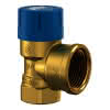 comfort-Membran-Sicherheitsventil A22 Eckform DN 20 (3/4") 10 bar aus Messing