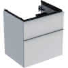 GE iCon Unterschrank für WT, 2 Schubl. 59,2x61,5x47,6cm, weiß matt