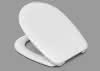 HARO WC-Sitz Deltano pergamon Bügelscharnier Edelstahl B0302Y