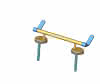 HARO Scharnierwelle S2502W Edelstahl 