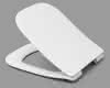 HARO WC-Sitz Santorin SoftClose weiß Steckscharnier Edelstahl C0102G