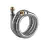 comfort-Flexibler Schlauch Edelstahlumf. A22 DVGW ÜM/AG DN 20 (3/4")x700x19,8mm