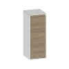 SCALIDO-Mittelschrank KP 320x850x350mm 1 Tür links Farbvariante N/W/N