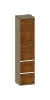 SCALIDO-Hochschrank SLIM 420x1830x350mm 1 Tür rechts 2 Auszüge Farbvar Sonder